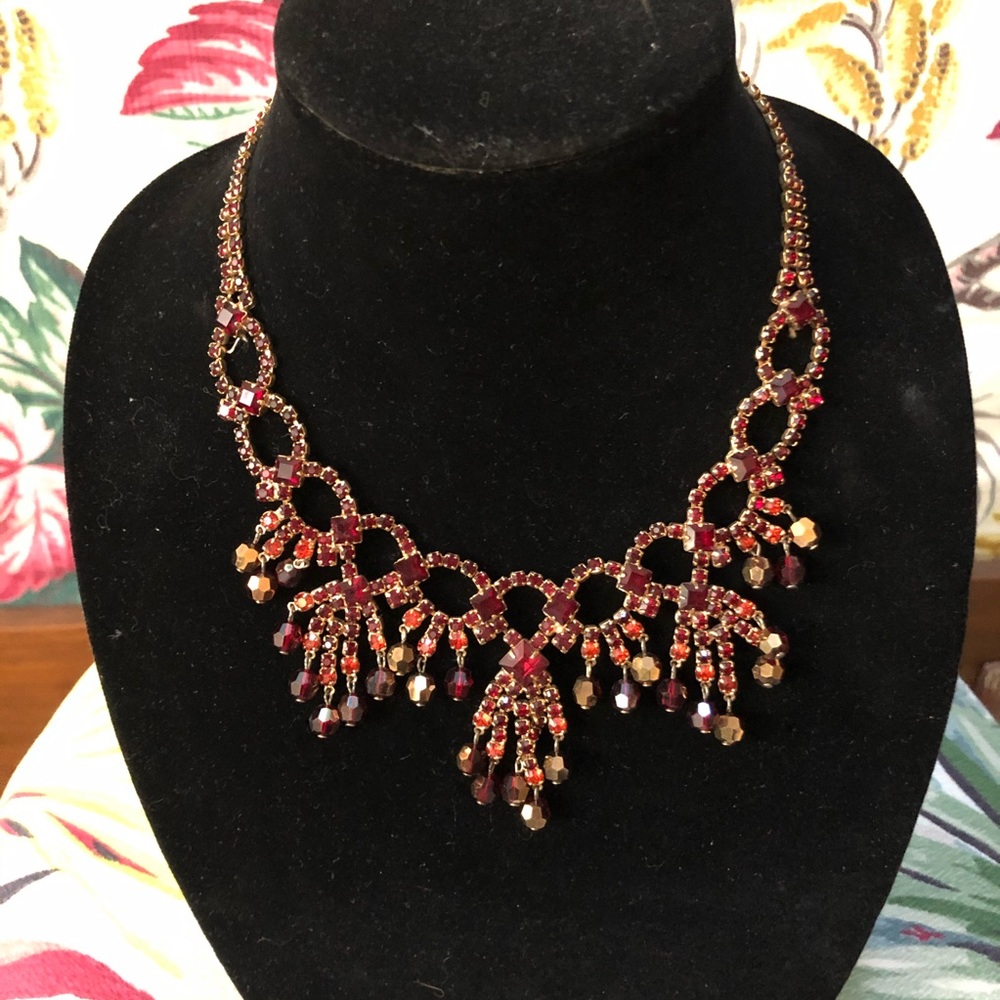 Vintage rhinestone necklace